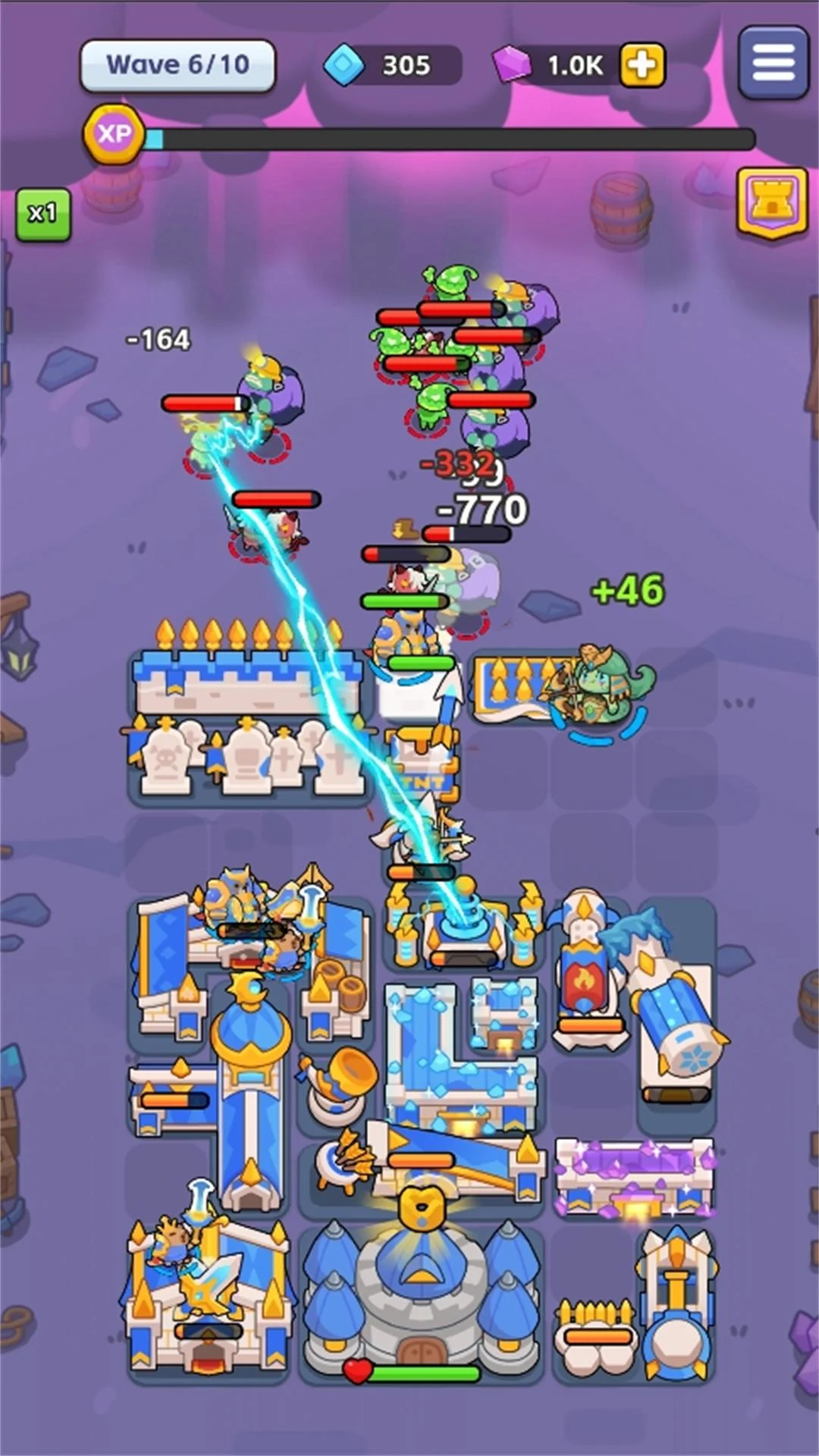 Fortress Hero: Strategy Puzzle screenshot