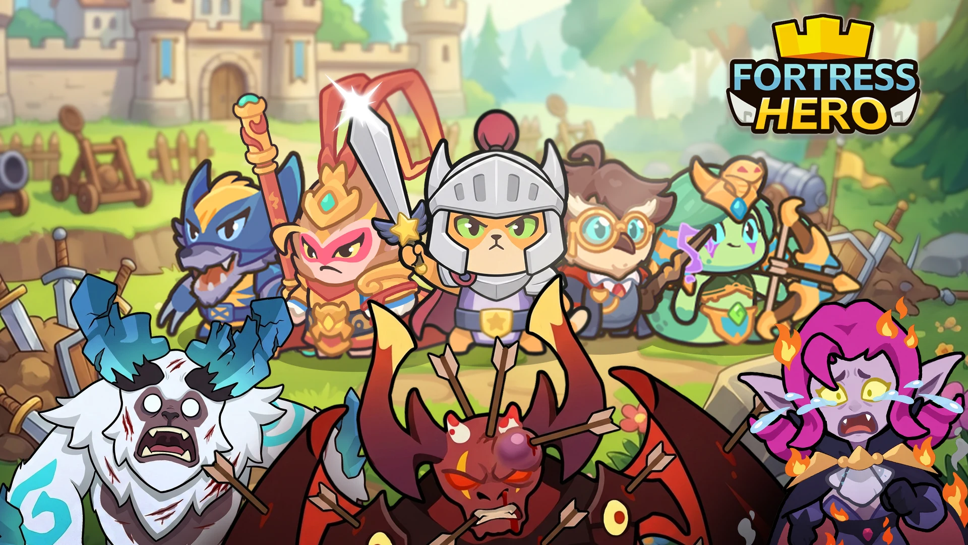 Fortress Hero: Strategy Puzzle screenshot